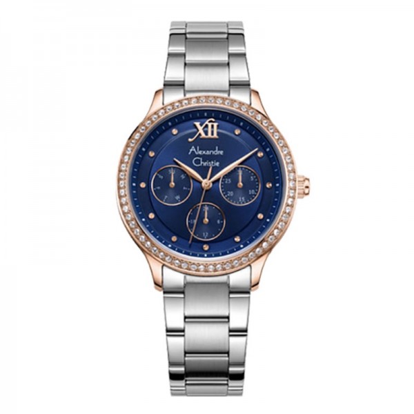 Alexandre Christie AC 2A48 Silver Blue BFBTRBU